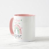 Personalisiert danke Ihnen Tasse, Lehrer Geschenki Tasse (Vorderseite Links)