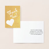 Personalisiert "Danke!" Karte (Anzeige)