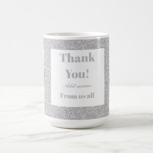 Personalisiert danke von uns allen Tasse
