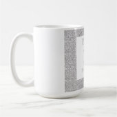 Personalisiert danke von uns allen Tasse (Links)