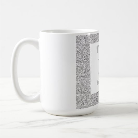 Personalisiert danke von uns allen Tasse (Links)