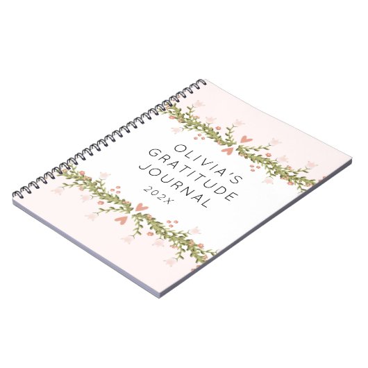 Personalisiert Dankesblatt Notizblock (Linke Seite)