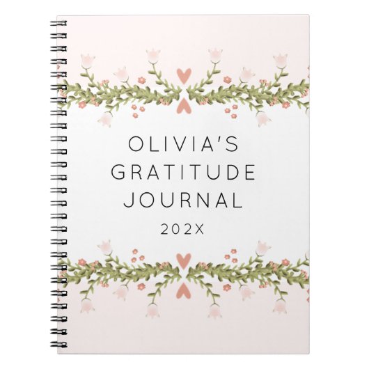 Personalisiert Dankesblatt Notizblock (Vorderseite)