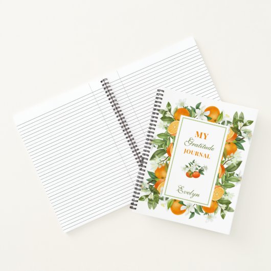 Personalisiert Dankesblatt Notizblock (Innenseite)