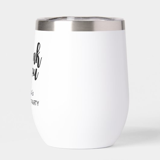 Personalisiert Dankeschön an die Gastgeschenke zur (Rückseite)