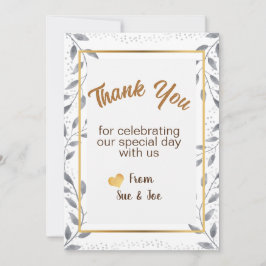 Personalisiert Dankeschön an Ihre Kartengrüße Feiertagskarte