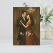 Personalisiert Dankeschön-Karte für Tanzveranstalt Dankeskarte (Stehend Vorderseite)