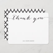 Personalisiert Dankeschön-Karten Dankeskarte (Vorne/Hinten)