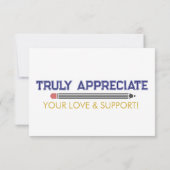 Personalisiert Dankeschön Lehrer Wertschätzung nac Dankeskarte (Rückseite)