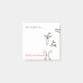 Personalisiert Dankeschön Notelets - Verlass Post-it Klebezettel (Vorderseite)