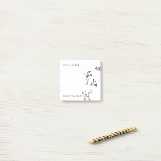 Personalisiert Dankeschön Notelets - Verlass Post-it Klebezettel (Auf Schreibtisch)