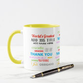 Personalisiert DANKIE JEDER KOOPERATIVE BOSS-Kolle Tasse