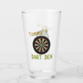 Personalisiert Dart Den Glass 🎯 Imitats Tavern Cl Glas (Vorderseite)