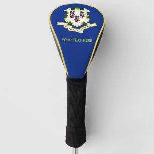 Personalisiert das Flag für den Status "Text-Verbi Golf Headcover