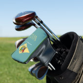 Personalisiert das State-Flag "Text Delaware" auf Golf Headcover (In Situ)