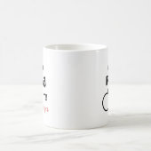 Personalisiert, dass er ihn anschrieb kaffeetasse (Mittel)