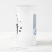 Personalisiert, dass es nicht allein trinkt, wenn  mattglas bierglas (Mittel)