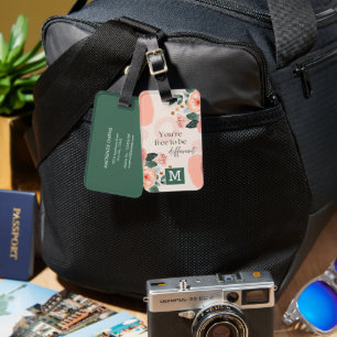 Personalisiert, dass Sie frei sind, ein anderes An Gepäckanhänger