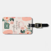 Personalisiert, dass Sie frei sind, ein anderes An Gepäckanhänger (Vorderseite horizontal)