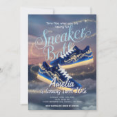 Personalisiert Dazzling Sneaker Ball Geburtstag St Einladung (Vorderseite)