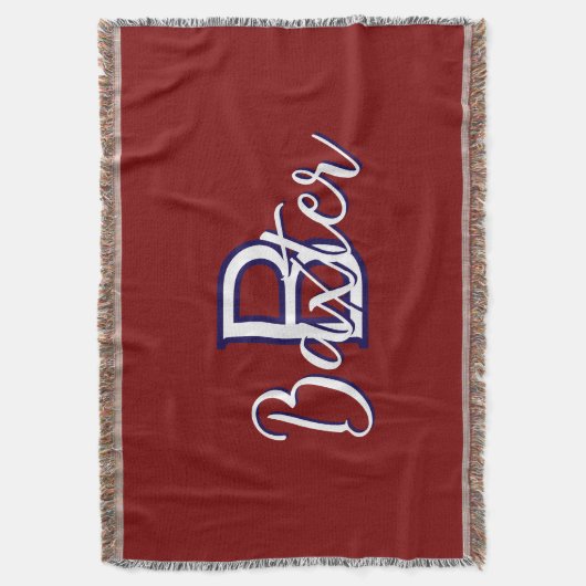 Personalisiert Decke (Vorderseite Vertikal)