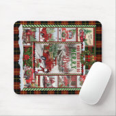 Personalisiert dein Tag fröhlich und hell, Weihnac Mousepad (Mit Mouse)