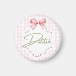Personalisiert Delilah Baby Girl Kinderzimmer Ging Magnet
