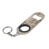 Personalisiert den Anker Ihres Bootes Mini Flaschenöffner (Vorderseite Schrägansicht)