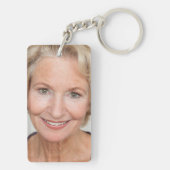 Personalisiert den Anruf, den ich mir gewünscht ha Schlüsselanhänger (Rückseite)