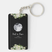 Personalisiert den Anruf, den ich mir wünschte, ic Schlüsselanhänger (Rückseite)