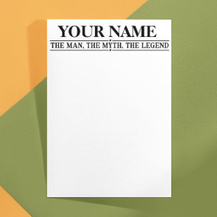 Personalisiert den Mann, den Mythos, die Legende