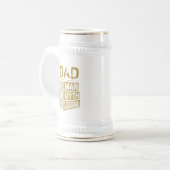 Personalisiert den Mann, den Mythos, die Legende Bierglas (Vorderseite Links)