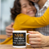 Personalisiert den Mann, den Mythos, die Legende Jumbo-Tasse