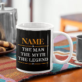 Personalisiert den Mann, den Mythos, die Legende Jumbo-Tasse