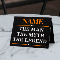 Personalisiert den Mann, den Mythos, die Legende