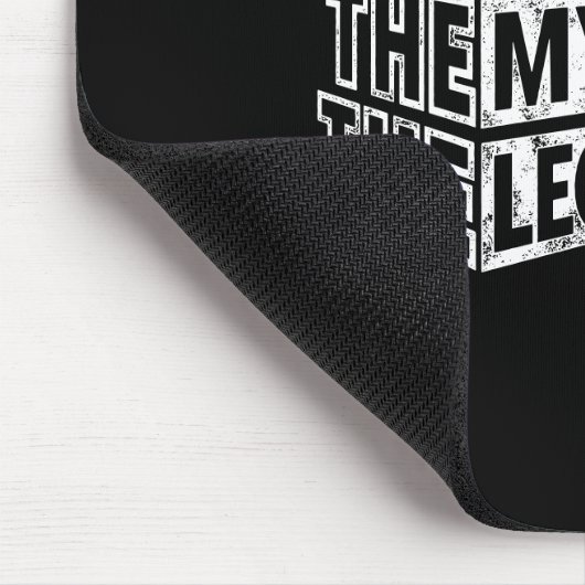 Personalisiert den Mann, den Mythos, die Legende Mousepad (Ecke)