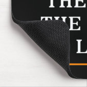 Personalisiert den Mann, den Mythos, die Legende Mousepad (Ecke)