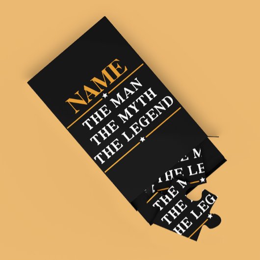 Personalisiert den Mann, den Mythos, die Legende Puzzle