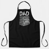 Personalisiert den Mann, den Mythos, die Legende Schürze (Vorderseite)