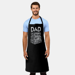 Personalisiert den Mann, den Mythos, die Legende Schürze