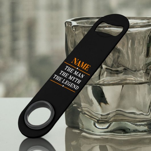 Personalisiert den Mann, den Mythos, die Legende Speed Flaschenöffner
