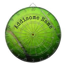 Personalisiert den Mit Monogramm Gelben Tennisball Dartscheibe