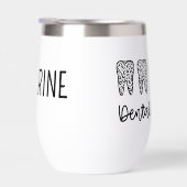 Personalisiert Dental Assistant Leopard Druckkabin (Rechts)