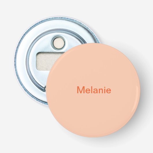 Personalisiert Desert Tan Flaschenöffner (Vorderseite)