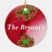 PERSONALISIERT DESIGNER CHRISTMAS ORNAMENT TEMPLAT (Hinten)