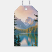 Personalisiert Details Foto Gastgeschenk Hochzeit Geschenkanhänger (Rückseite)