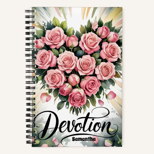 Personalisiert Devotion Christlich Women Journal Notizblock (Vorderseite)