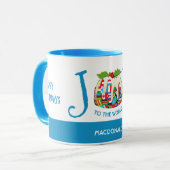 Personalisiert | DIE Fahnen DER WELT | Christmas Tasse (Vorderseite Links)