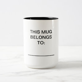 Personalisiert - Diese Tasse gehört