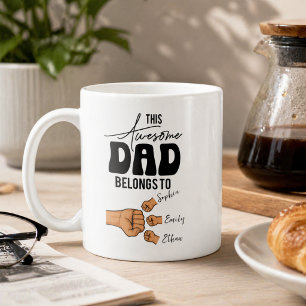 Personalisiert Dieser großartige Vater gehört   Be Kaffeetasse